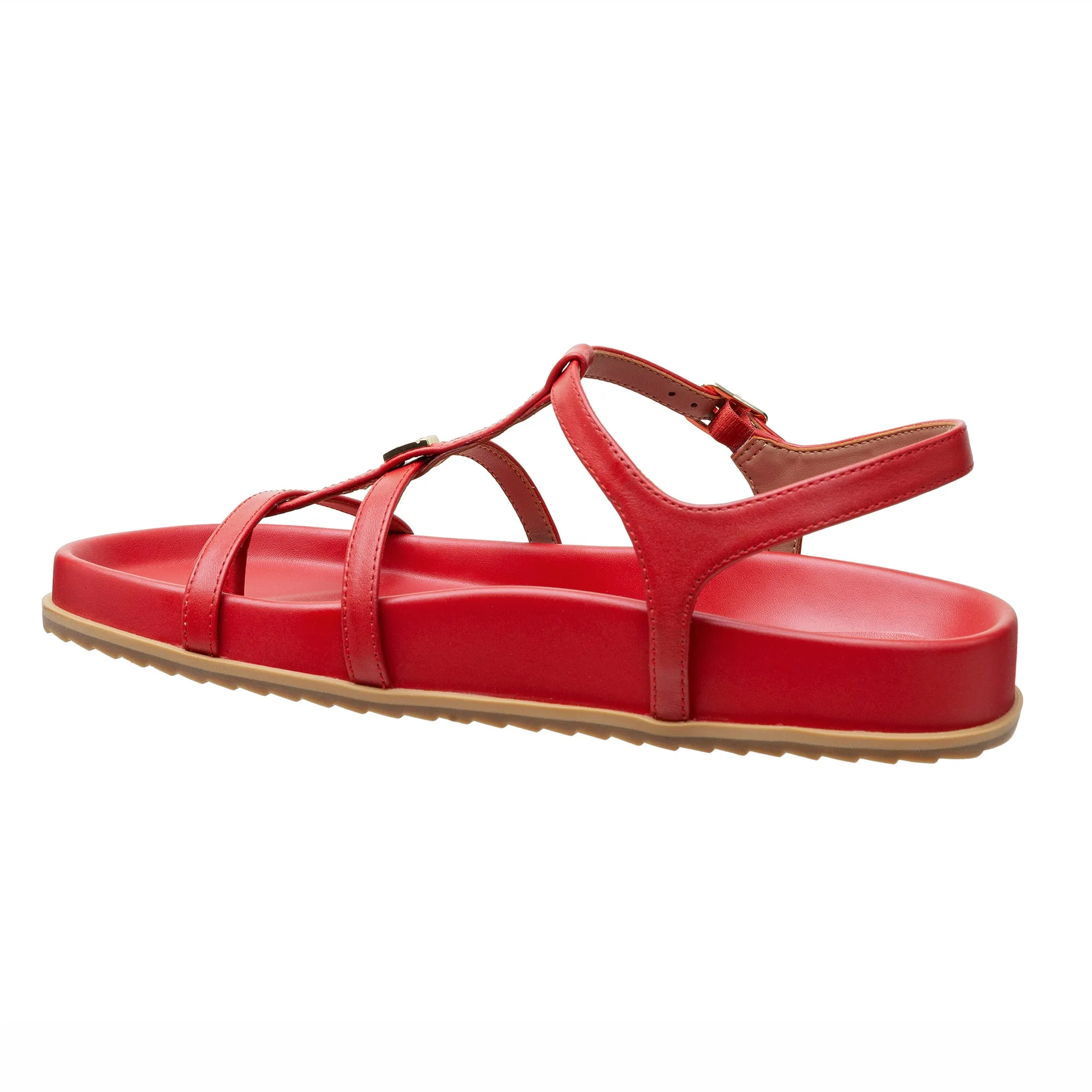 LILITH | Leather Footbed Sandals