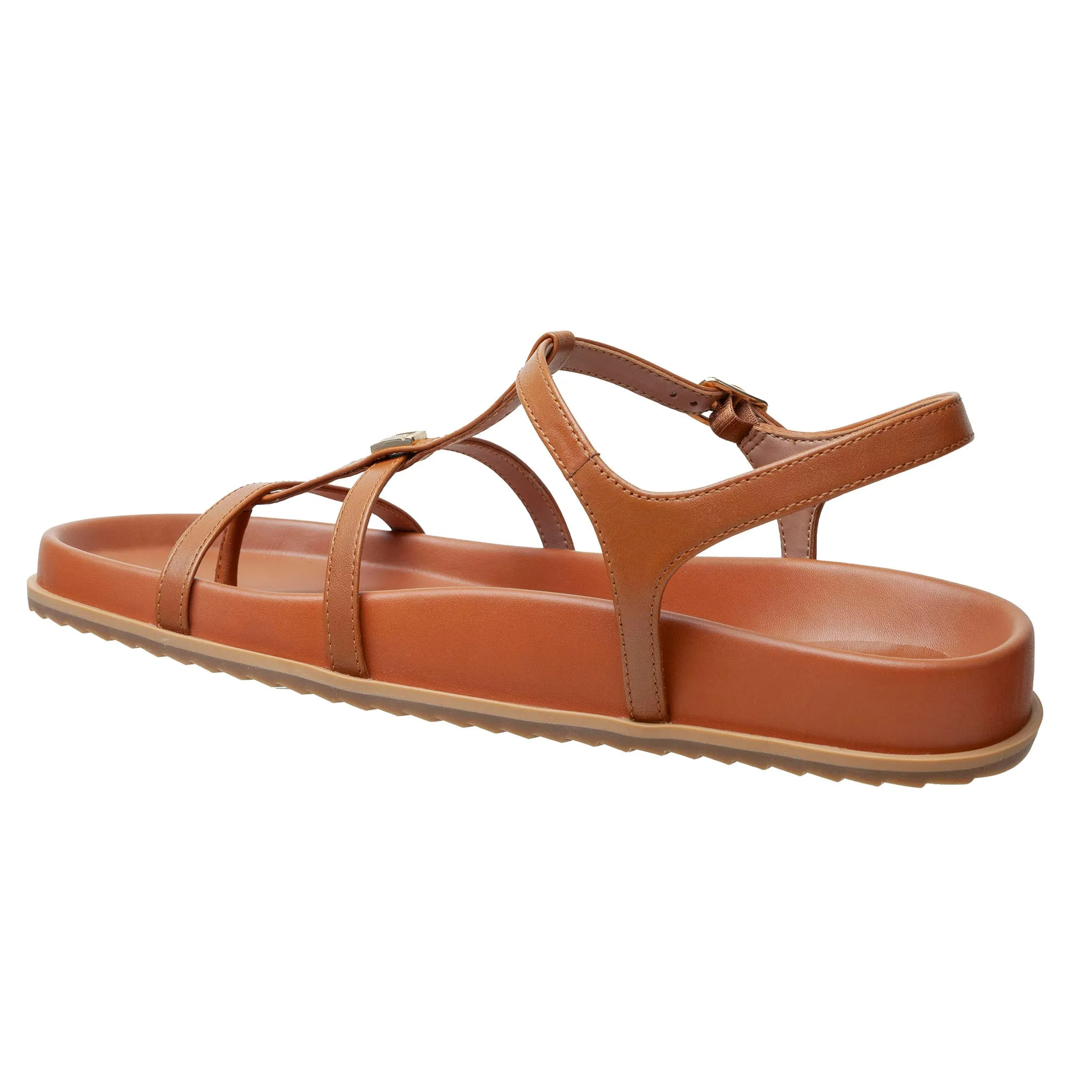 LILITH | Leather Footbed Sandals