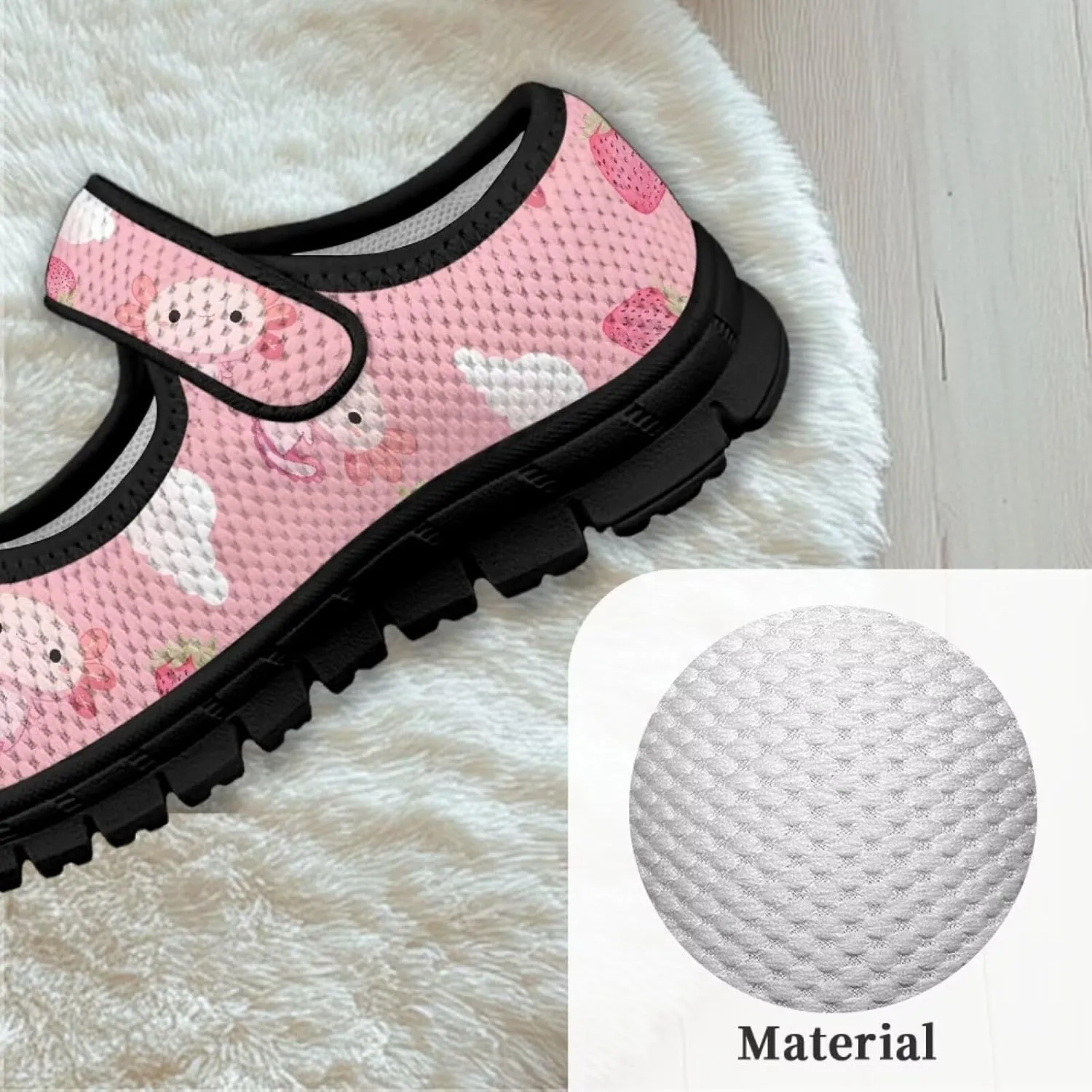 Little Girls Cute Uniform Shoes,Mary Jane Flats Shoes for Back School,Comfort Barefoot Shoes,Black Sole Size 11 to 15
