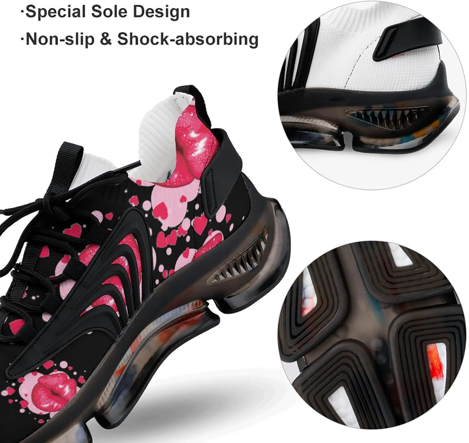 Love-kiss Running Shoes Low Top Basketball Shoes for Men Tennis Sport Fitness Cross Trainers Walking Casual Hiking