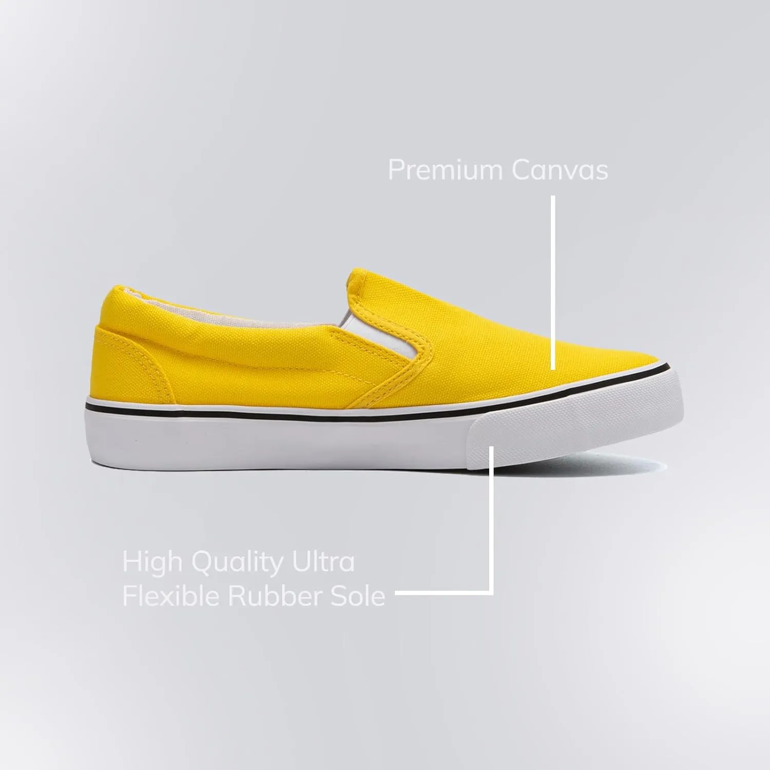 Low-Top Slip Ons Women's Fashion Sneakers Casual Canvas Sneakers for Women Comfortable Flats Breathable Padded Insole Slip on Sneakers Women Low Slip on Shoes