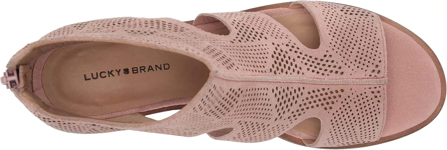 Lucky Brand Women's Sicole Gladiator Sandal Heeled