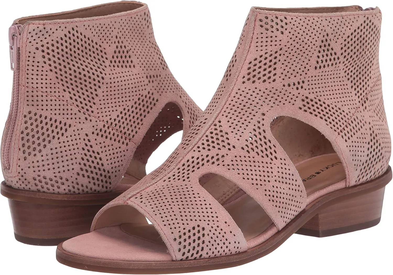Lucky Brand Women's Sicole Gladiator Sandal Heeled