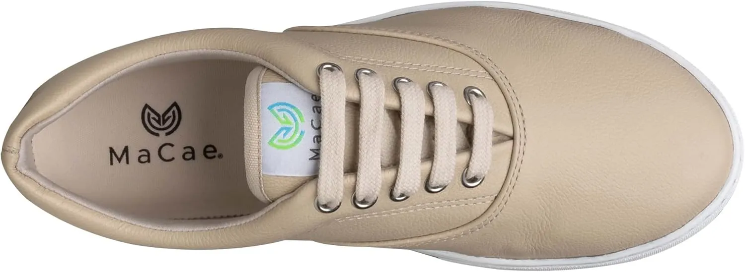 MaCae Unisex-Adult Original Leather Lace-up Sneaker