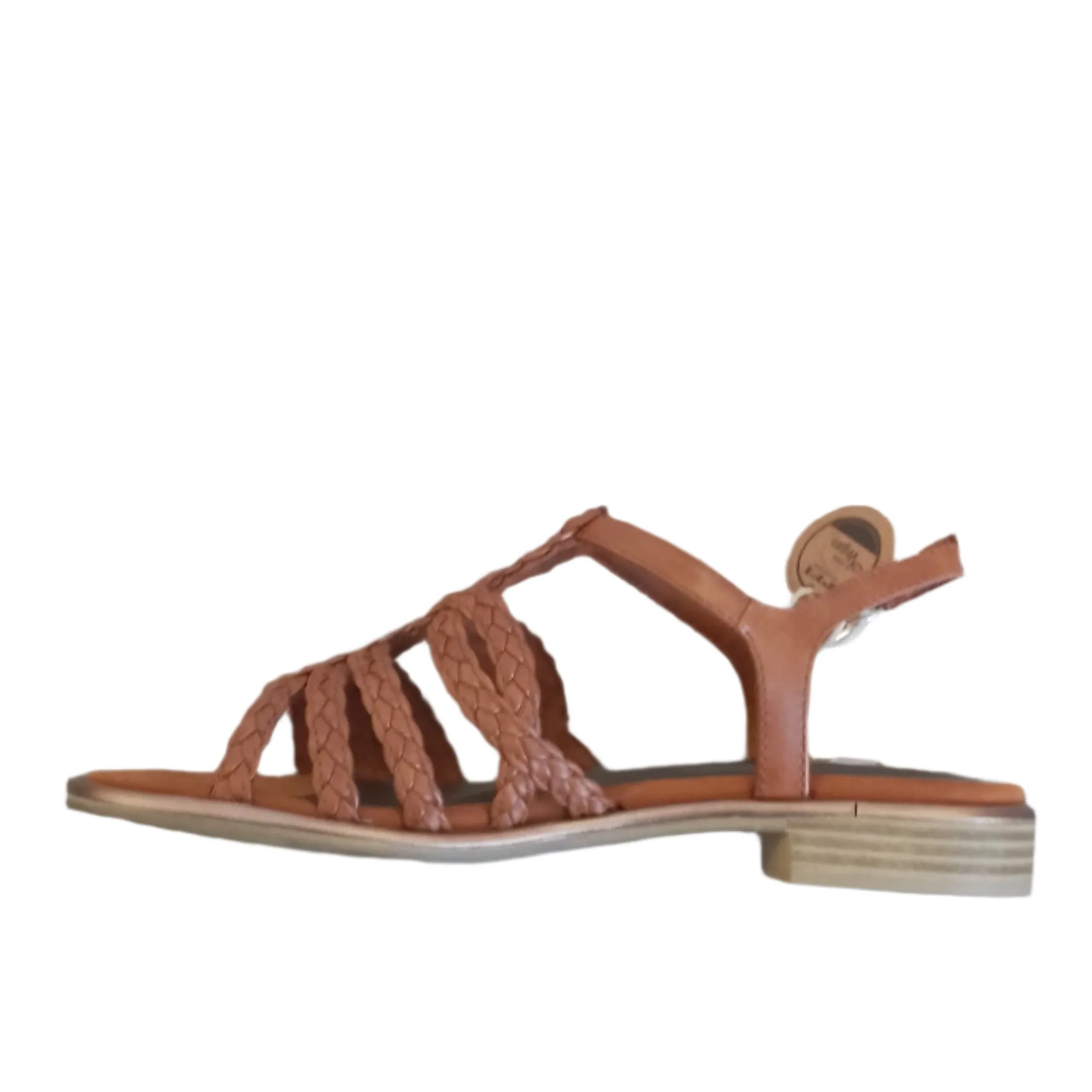 Marco Tozzi "2-28100-44-305" Gladiator Sandal in Cognac