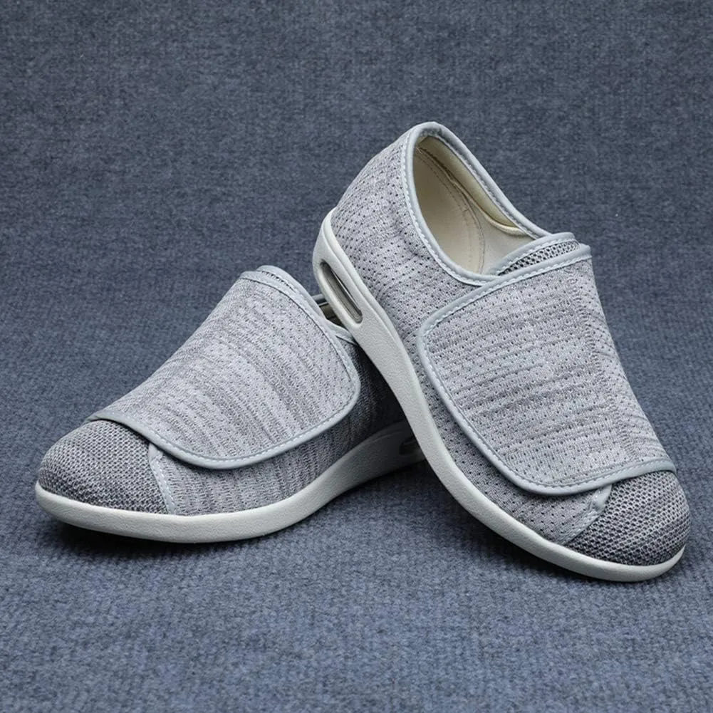 Mei MACLEOD Women's Walking Shoes with Wide Width Lightweight Air Cushion Sneakers Casual Running Jogging Shoes for Diabetic Swollen Feet