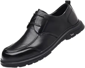 Men Oxford Superior Flexural Leather Fashion Dress Shoes Business Casual Derby Shoe