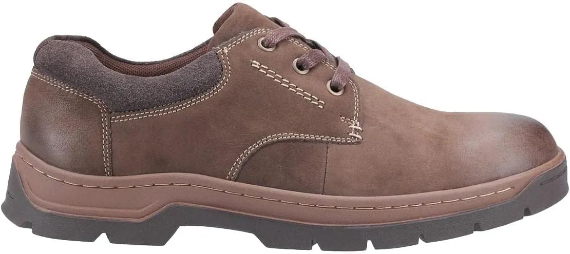 Men Thickwood Lace Up Nubuck Leather Casual Shoe
