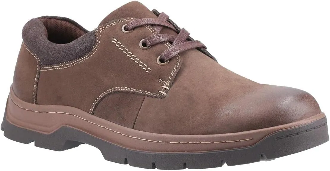 Men Thickwood Lace Up Nubuck Leather Casual Shoe
