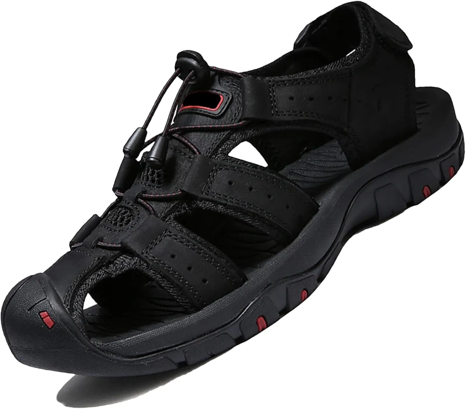 Men's Plus Size Sandals - Casual Beach Water Shoes with Sneaker Style