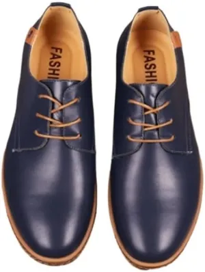 Men's Shiny Patent Leather Dress Shoes Classic Round Toe Shiny Checkered Comfortable Derby Loafers