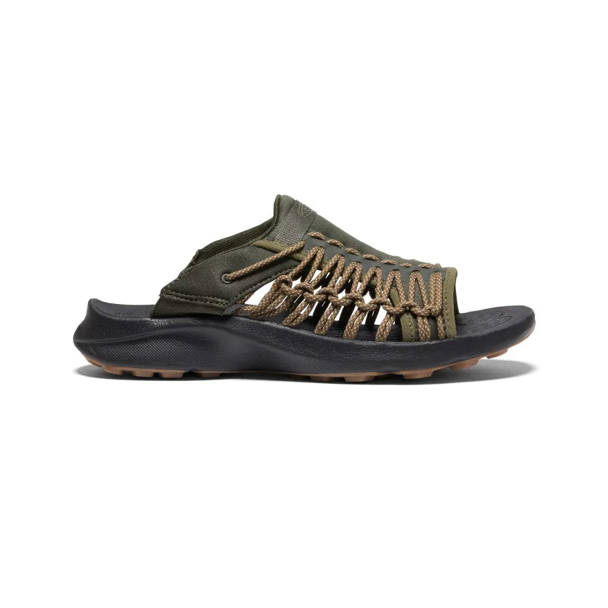 Men's UNEEK SNK Slide - Forest Night/Black