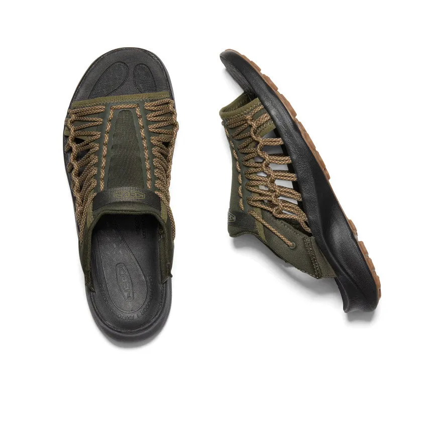 Men's UNEEK SNK Slide - Forest Night/Black