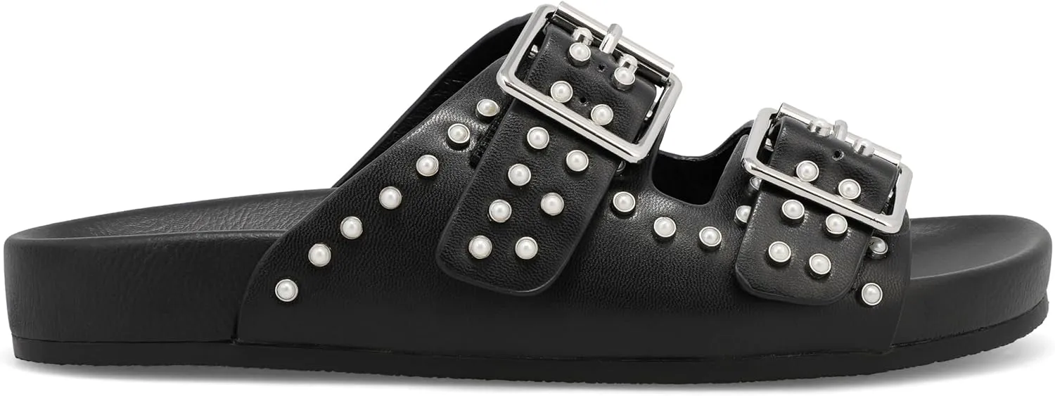 MIA Women's Brooklyn Studded Slide Sandals