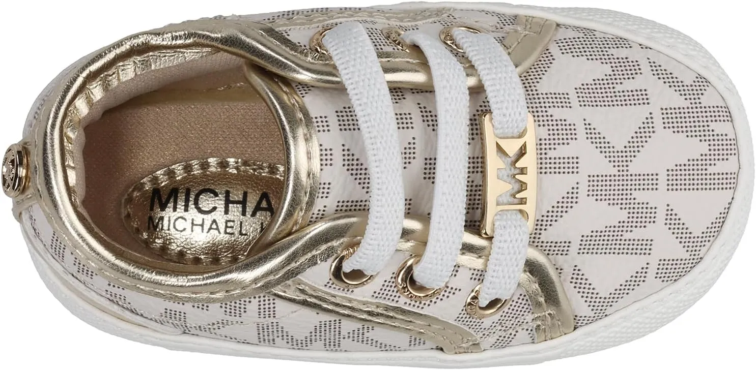 Michael Kors Baby-Girl's Brittania Crib Shoe