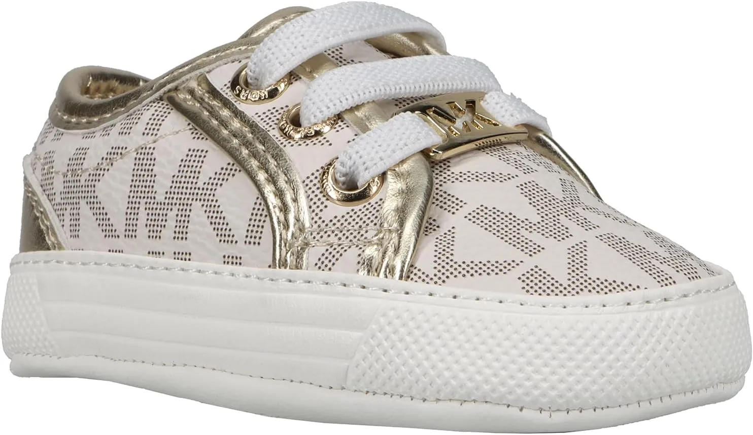 Michael Kors Baby-Girl's Brittania Crib Shoe
