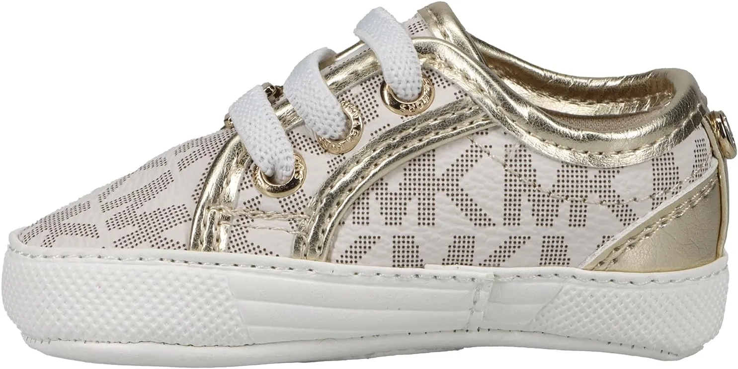 Michael Kors Baby-Girl's Brittania Crib Shoe