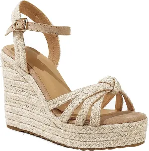 mikarka Sandals for Women, Platform Ankle Strap Womens Sandals Open Toe Espadrille Wedge Sandals for Women Concise Casual Summer Womens Shoes