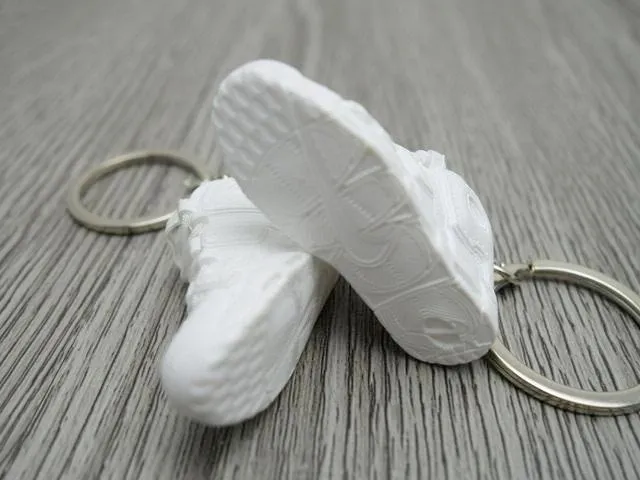 Mini 3D sneaker keychains Air Up Tempo - White