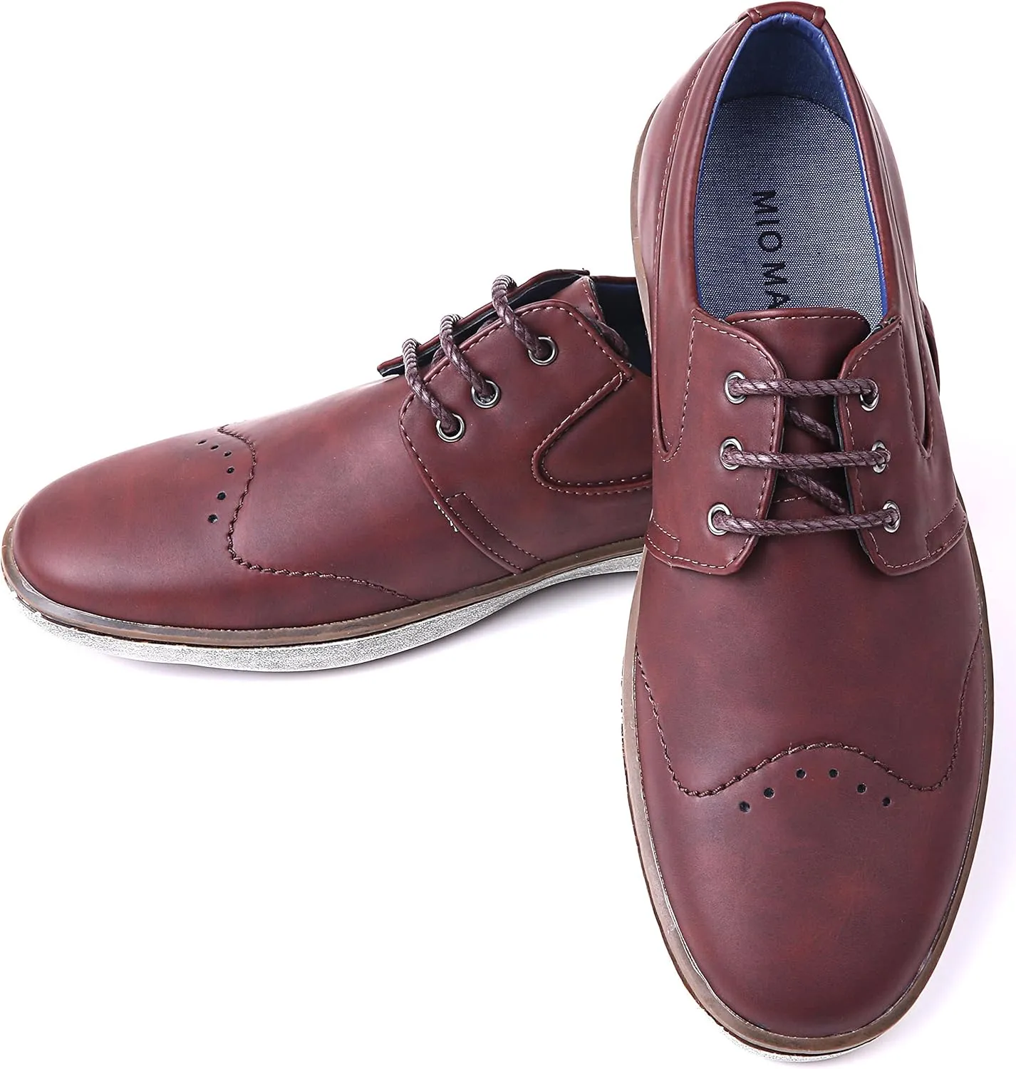 Mio Marino Men Casual Oxford Shoes - Comfortable Business Fashion Mens Casual Dress Shoes