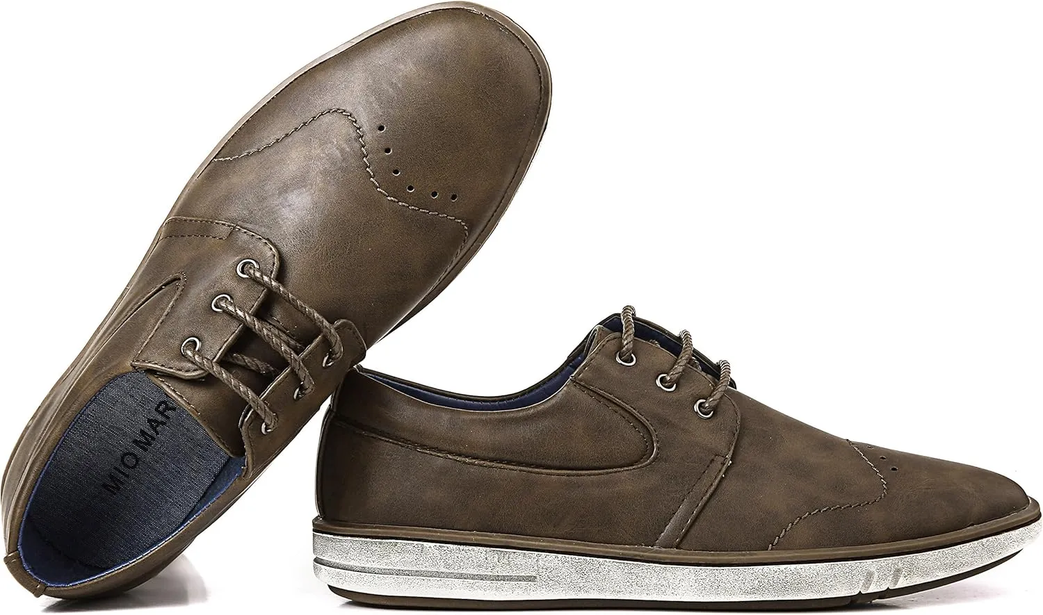 Mio Marino Men Casual Oxford Shoes - Comfortable Business Fashion Mens Casual Dress Shoes