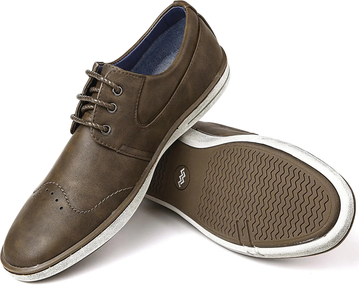 Mio Marino Men Casual Oxford Shoes - Comfortable Business Fashion Mens Casual Dress Shoes