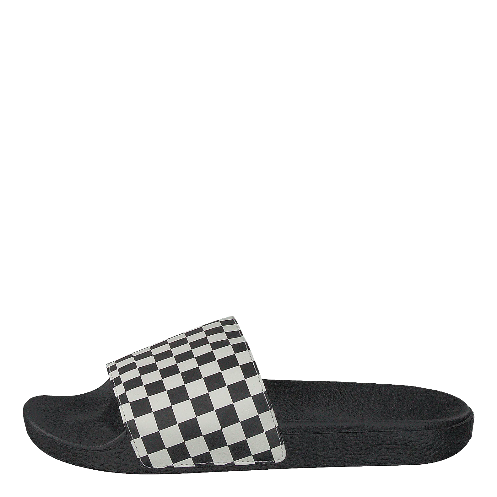 Mn Slide-on Checker White