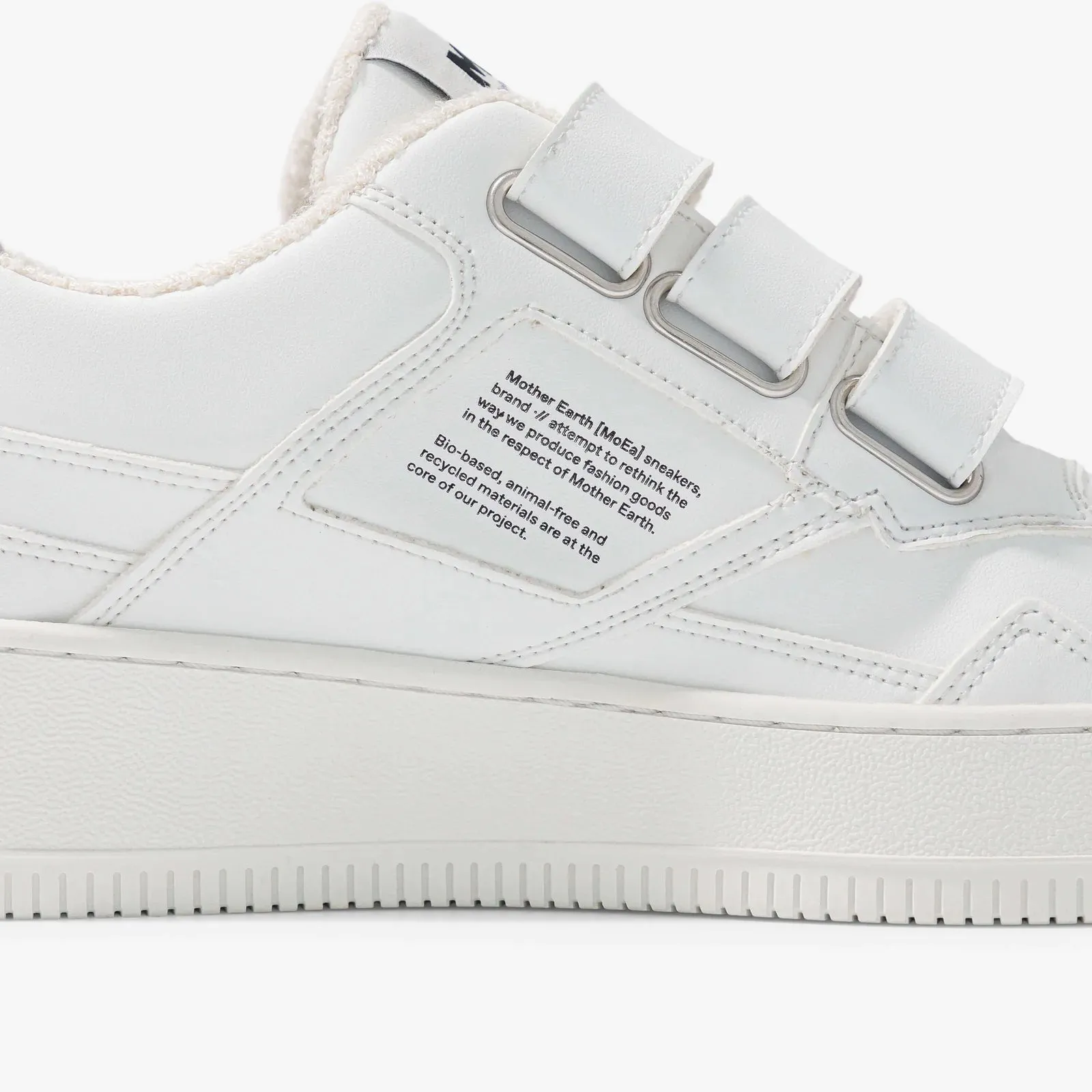 MoEa Velcro Corn Full White