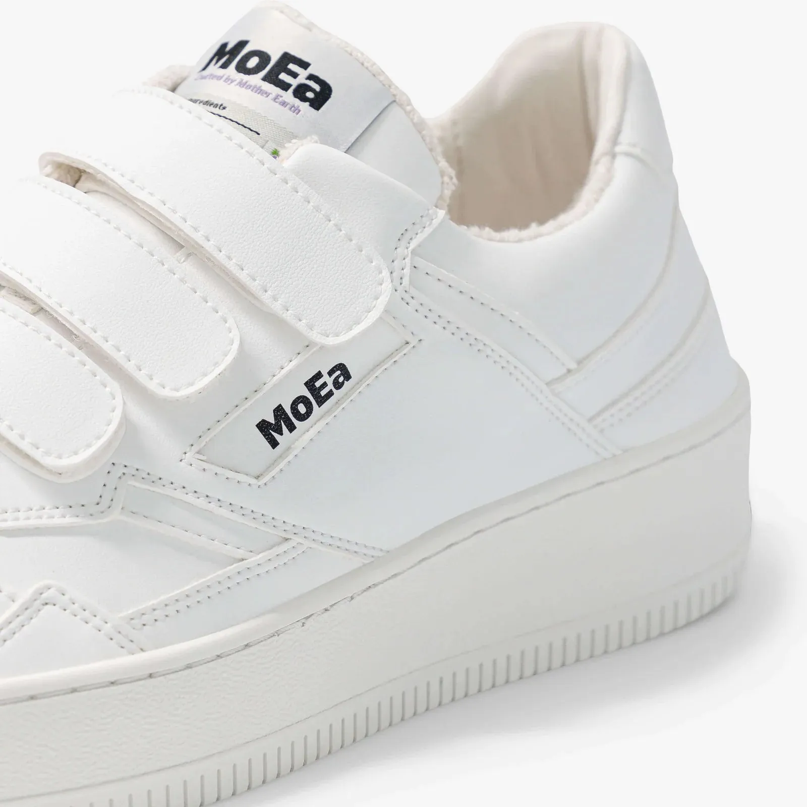MoEa Velcro Corn Full White