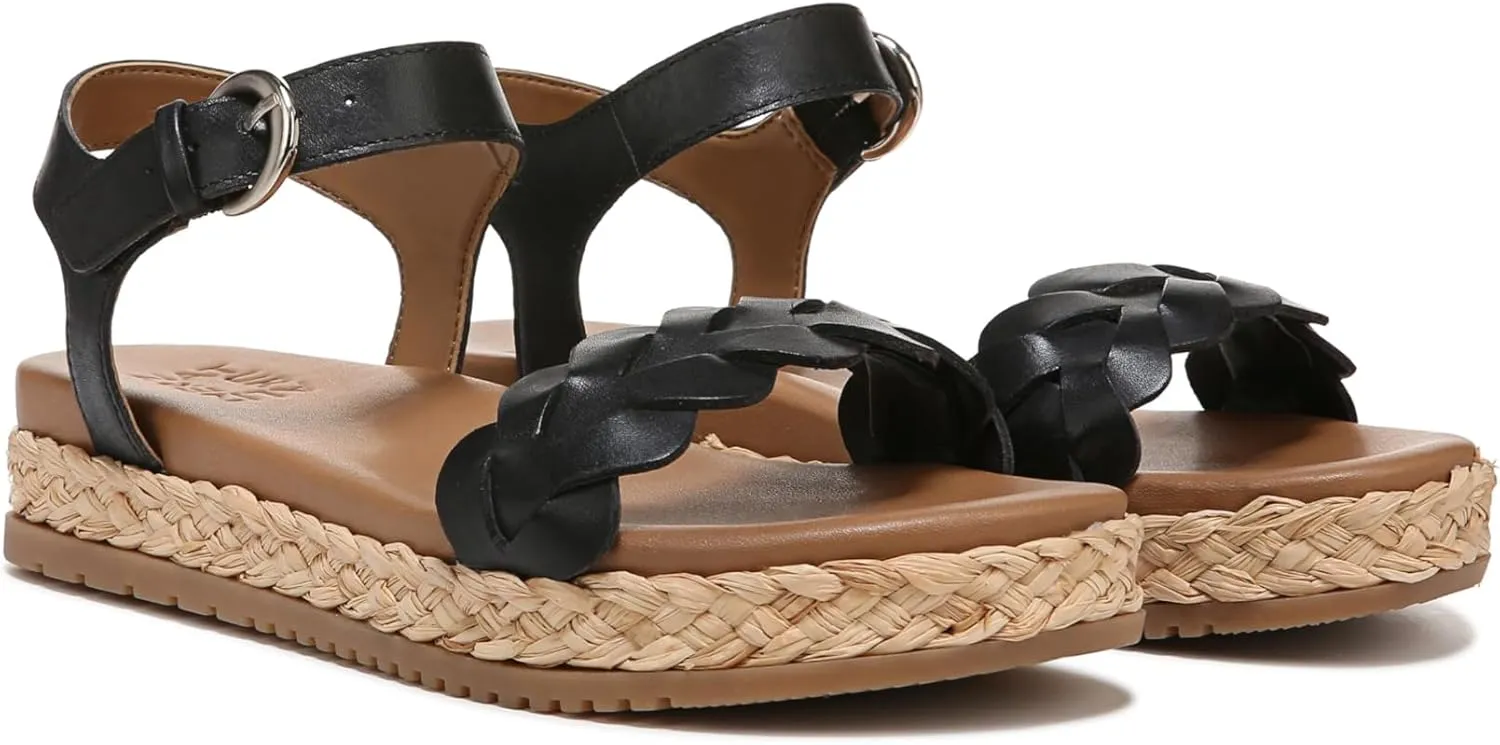 Naturalizer Women's Neila Ankle Strap Espadrille Sandal