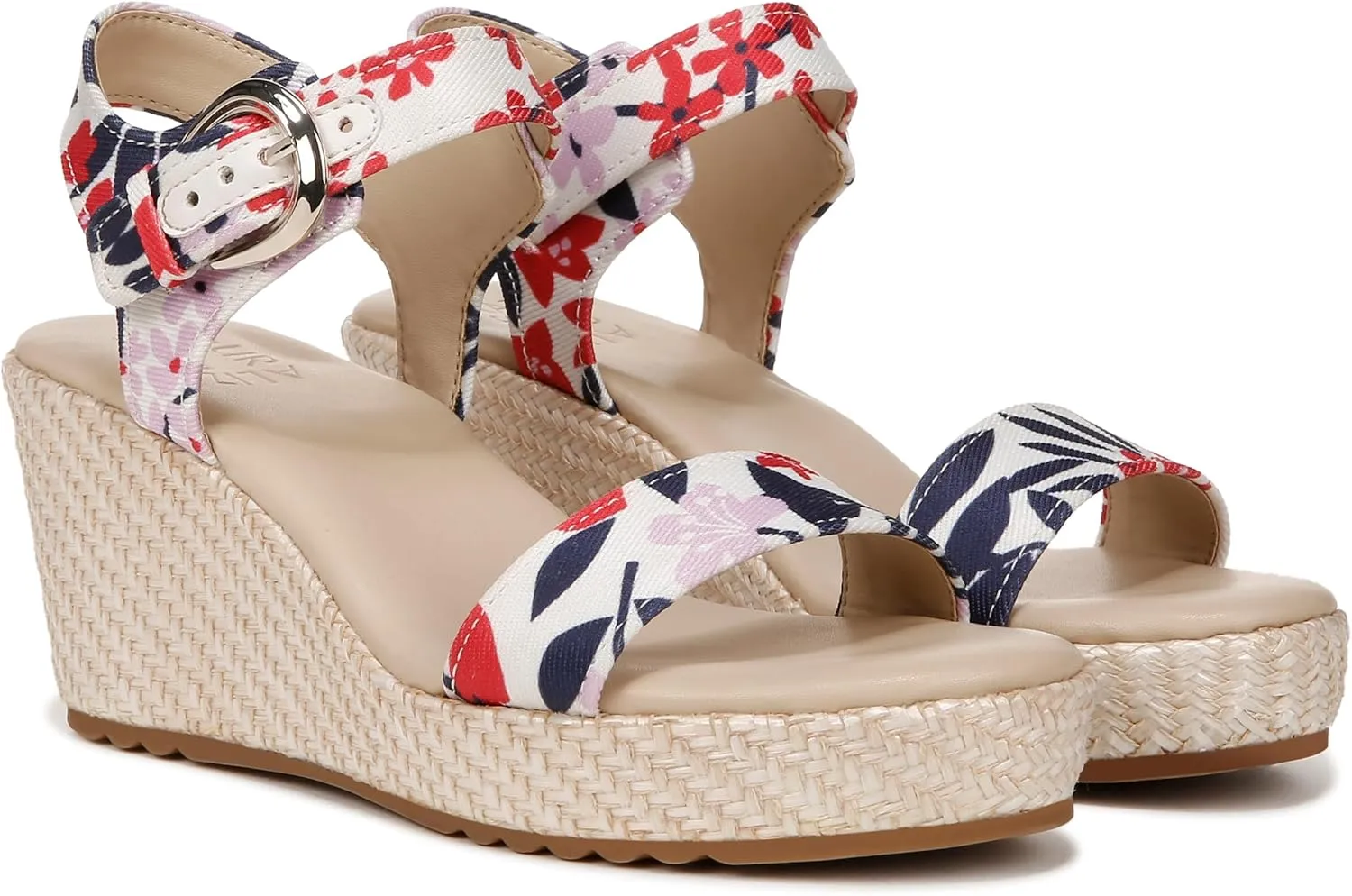 Naturalizer Women's Stella Open Toe Wedge Sandal