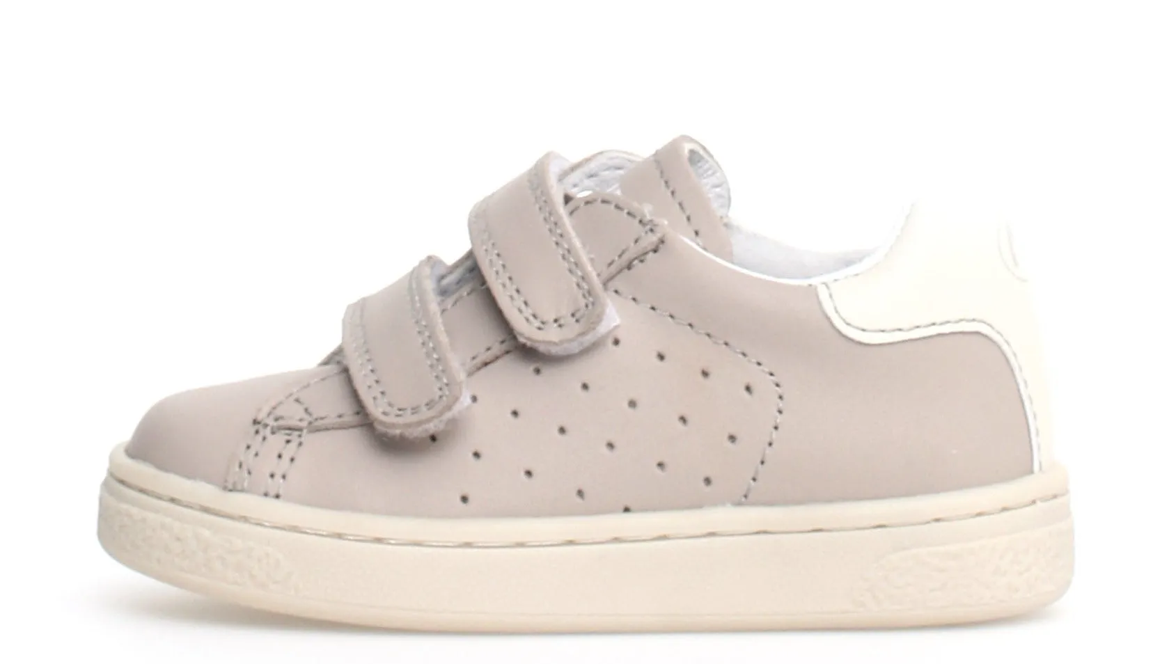 Naturino  Biege Velcro Sneaker Hasselt