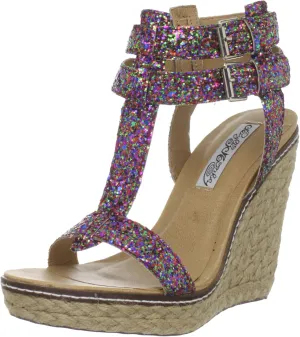 Naughty Monkey Women's Saint Tropez Wedge Sandal