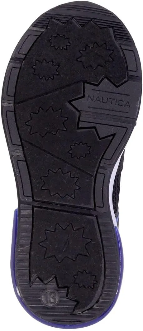 Nautica Kids Light Up Flashing Sneaker Athletic Running Shoes Lace-Up/Bungee/Slip-on |Boy - Girl|(Little Kid/Big Kid) Kappil Parks Neave Lights