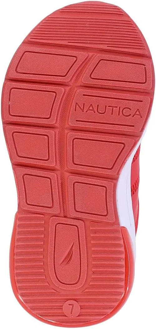 Nautica Kids' Light-Up Flashing Sneaker Athletic Running Shoes with Strap | Fashionable and Fun for Boys and Girls | Available in Toddler and Little Kid Sizes