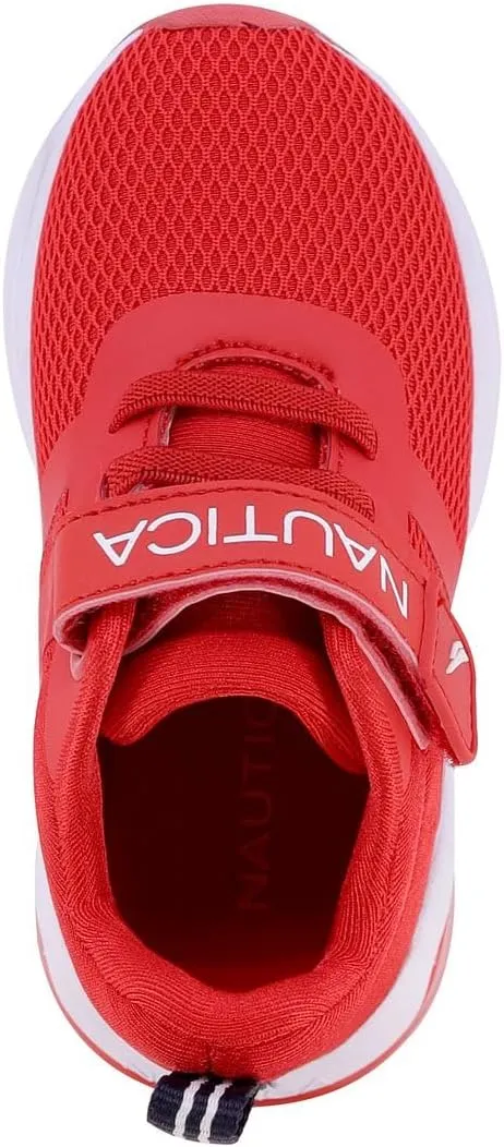 Nautica Kids' Light-Up Flashing Sneaker Athletic Running Shoes with Strap | Fashionable and Fun for Boys and Girls | Available in Toddler and Little Kid Sizes