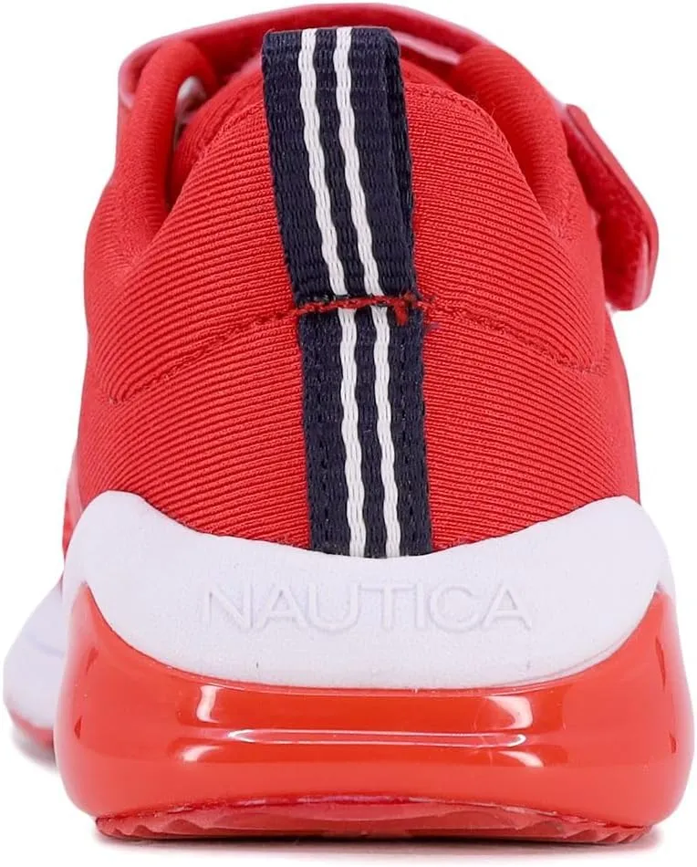 Nautica Kids' Light-Up Flashing Sneaker Athletic Running Shoes with Strap | Fashionable and Fun for Boys and Girls | Available in Toddler and Little Kid Sizes