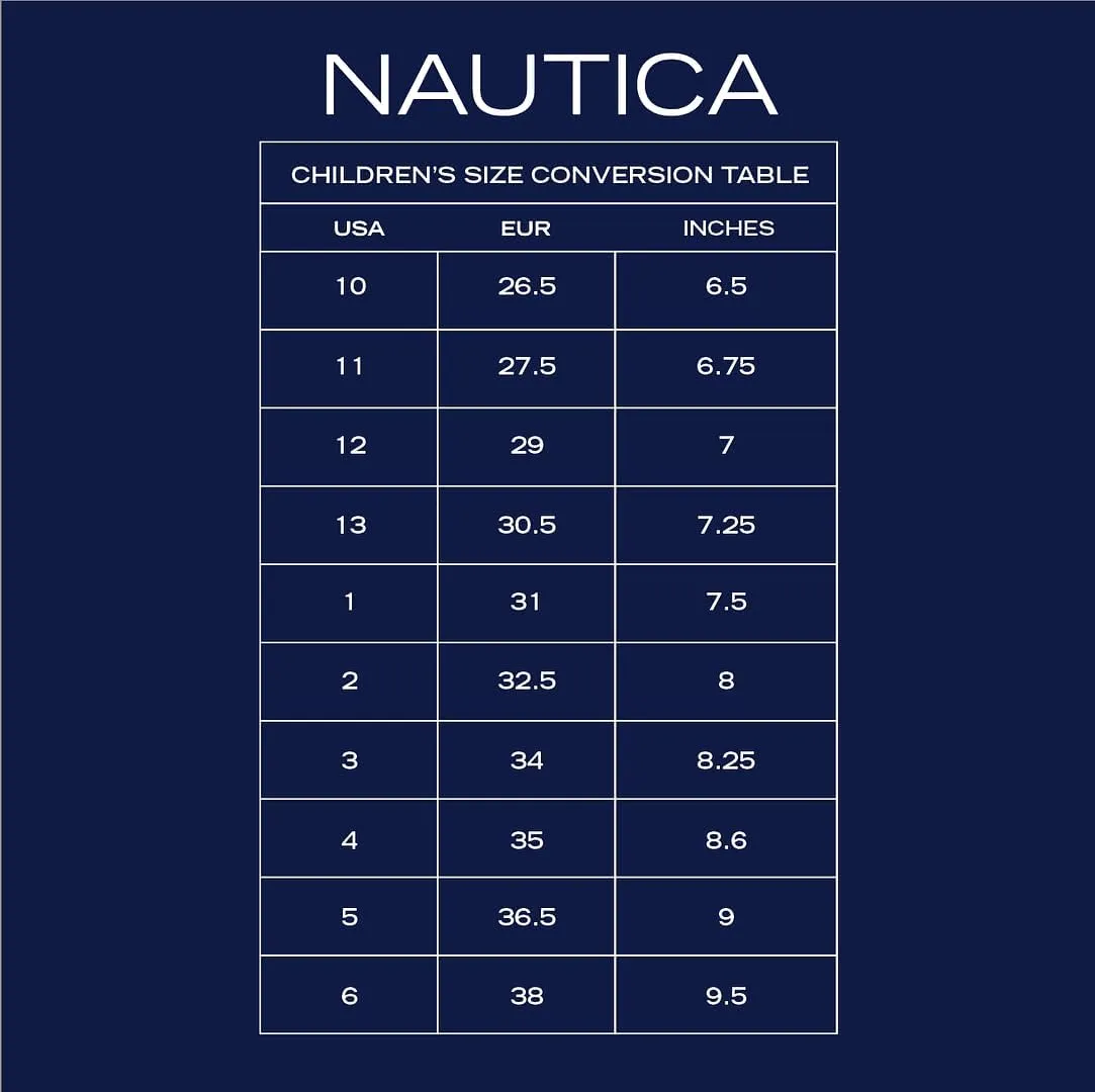 Nautica Kids' Light-Up Flashing Sneaker Athletic Running Shoes with Strap | Fashionable and Fun for Boys and Girls | Available in Toddler and Little Kid Sizes