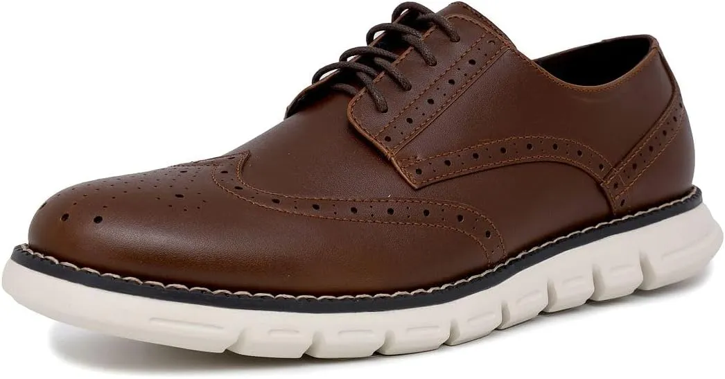 Nautica Men's Knit Dress Oxford Dress Sneakers: Breathable, Stylish, Lightweight & Comfortable - Ideal for Business or Walking