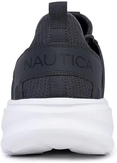 Nautica Mens Running Sneakers Sport Fashion Lace-Up Athletic Soft Shoes for Gym Tennis Men – Cushioned, Breathable, Lightweight & Comfortable