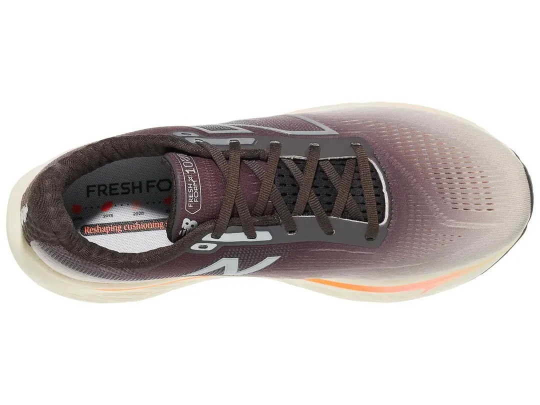 New Balance | Fresh Foam X 1080 v14 | Men's | Black Cement/Angora/Hot Mango
