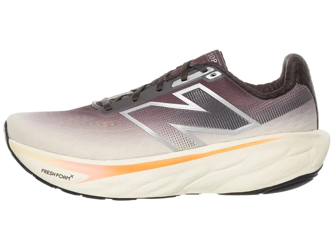 New Balance | Fresh Foam X 1080 v14 | Men's | Black Cement/Angora/Hot Mango