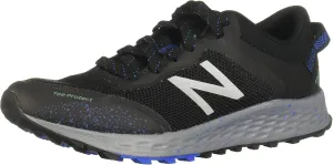 New Balance Women's Fresh Foam Arishi Trail V1 Running Shoe, Black/Black, 7