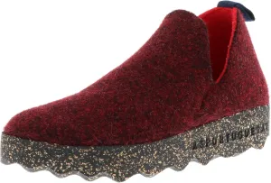 New Women's City Slip On Merlot Double 36