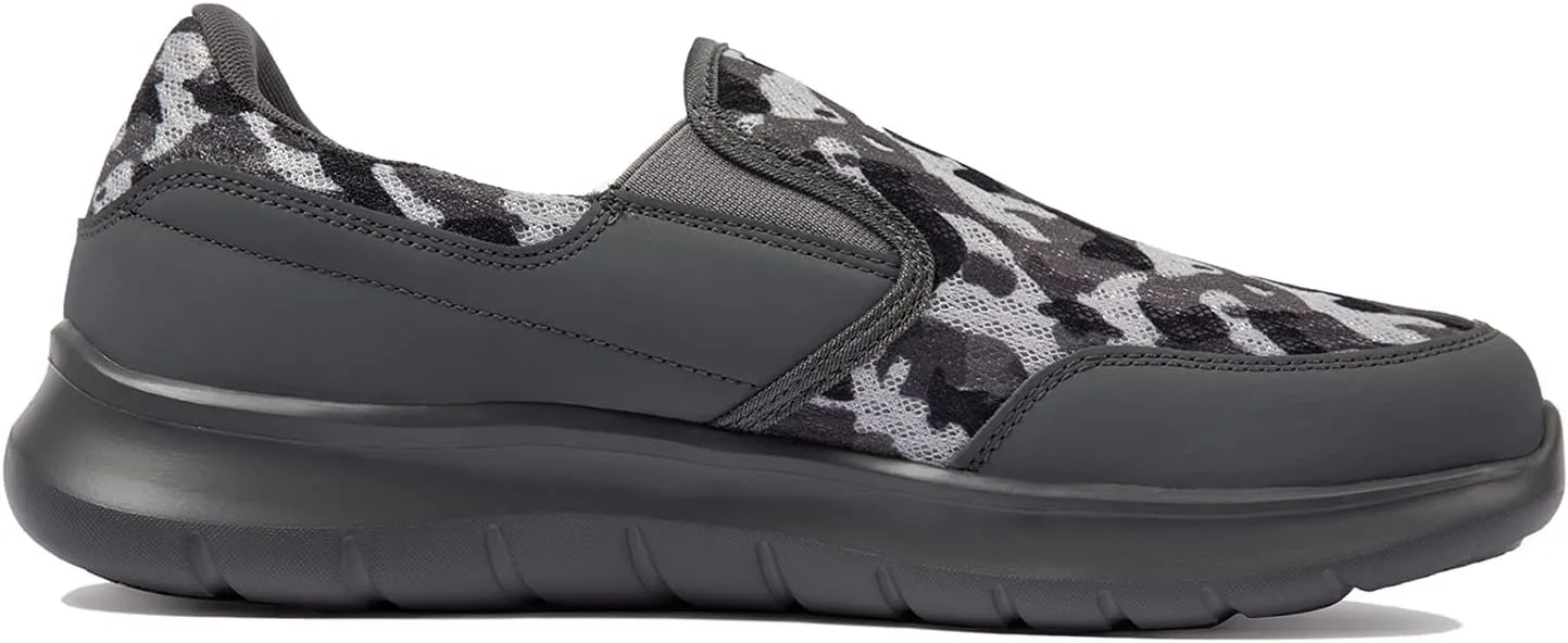 NewDenBer Sport Men's Casual Lightweight Slip-On Walking Shoe Sneakers
