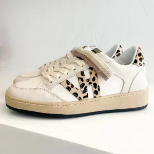Next Leopard Velcro Low Top Vintage Havana Sneaker