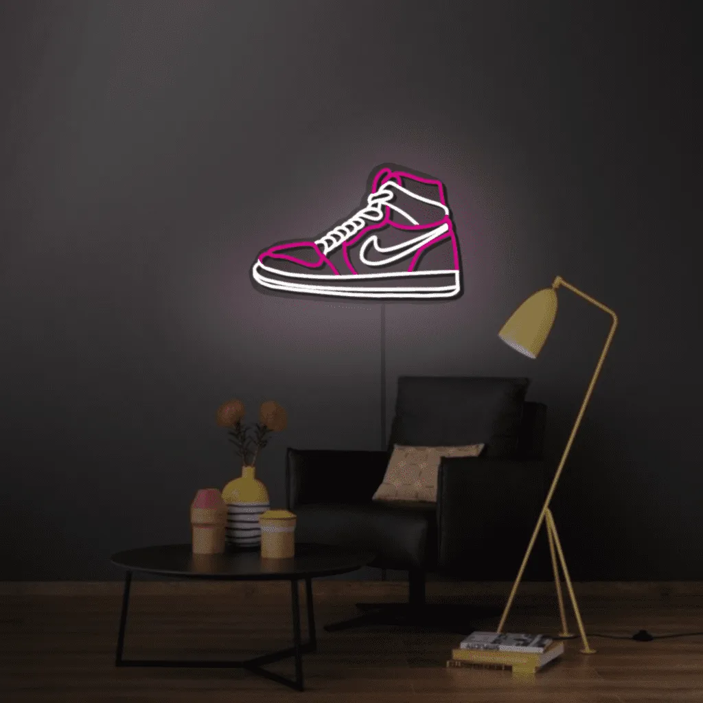 Nike Air Jordan 1 Neon Sign