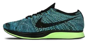 Nike Flyknit Racer Blue Lagoon - Black