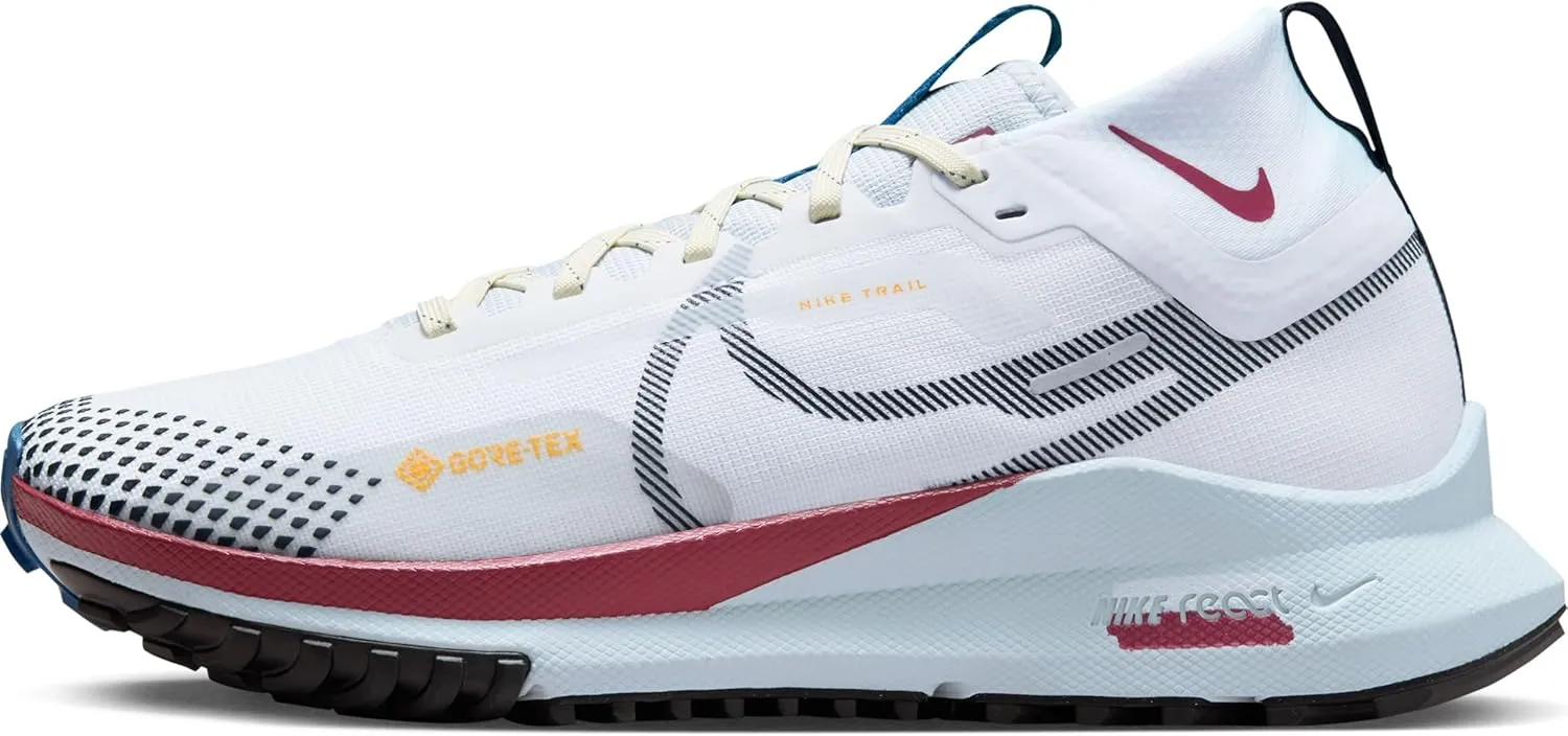 Nike React Pegasus Trail 4 GTX, White/Cedar/Court Blue/Black, 9 US DJ7929-102
