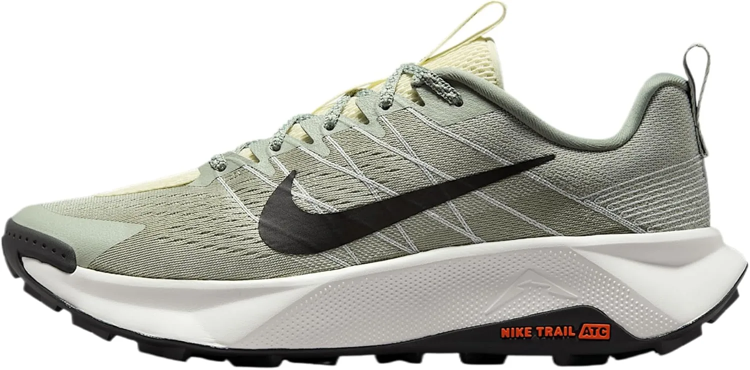 Nike Wildhorse 10 Men's Trail Running Shoes (FV2338-300, Jade Horizon/Light Silver/Safety Orange/Medium Ash)